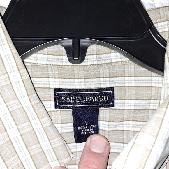 Plaid button down - Picture 2 of 2